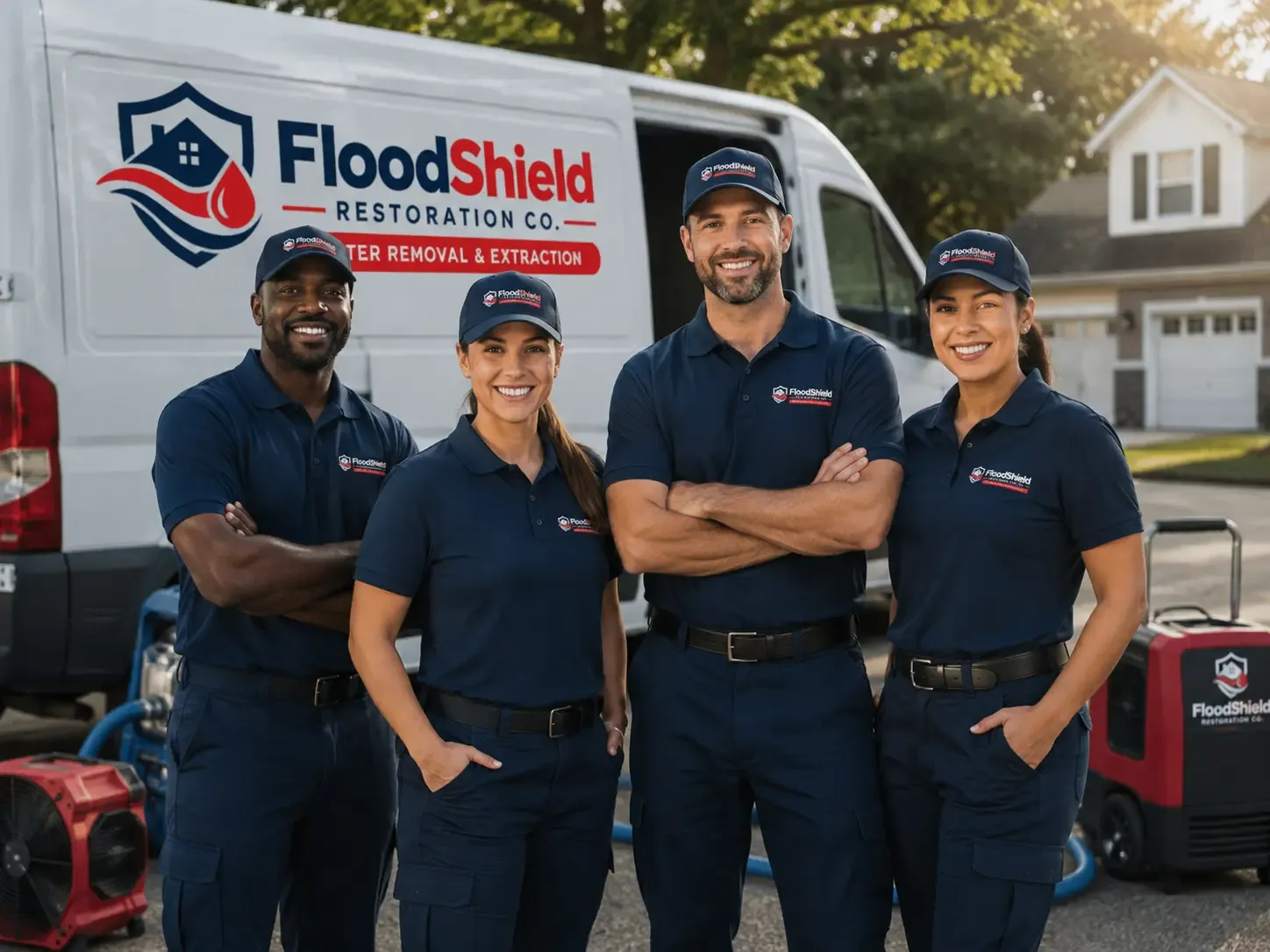 Flood Damage Restoration company in Wood, PA